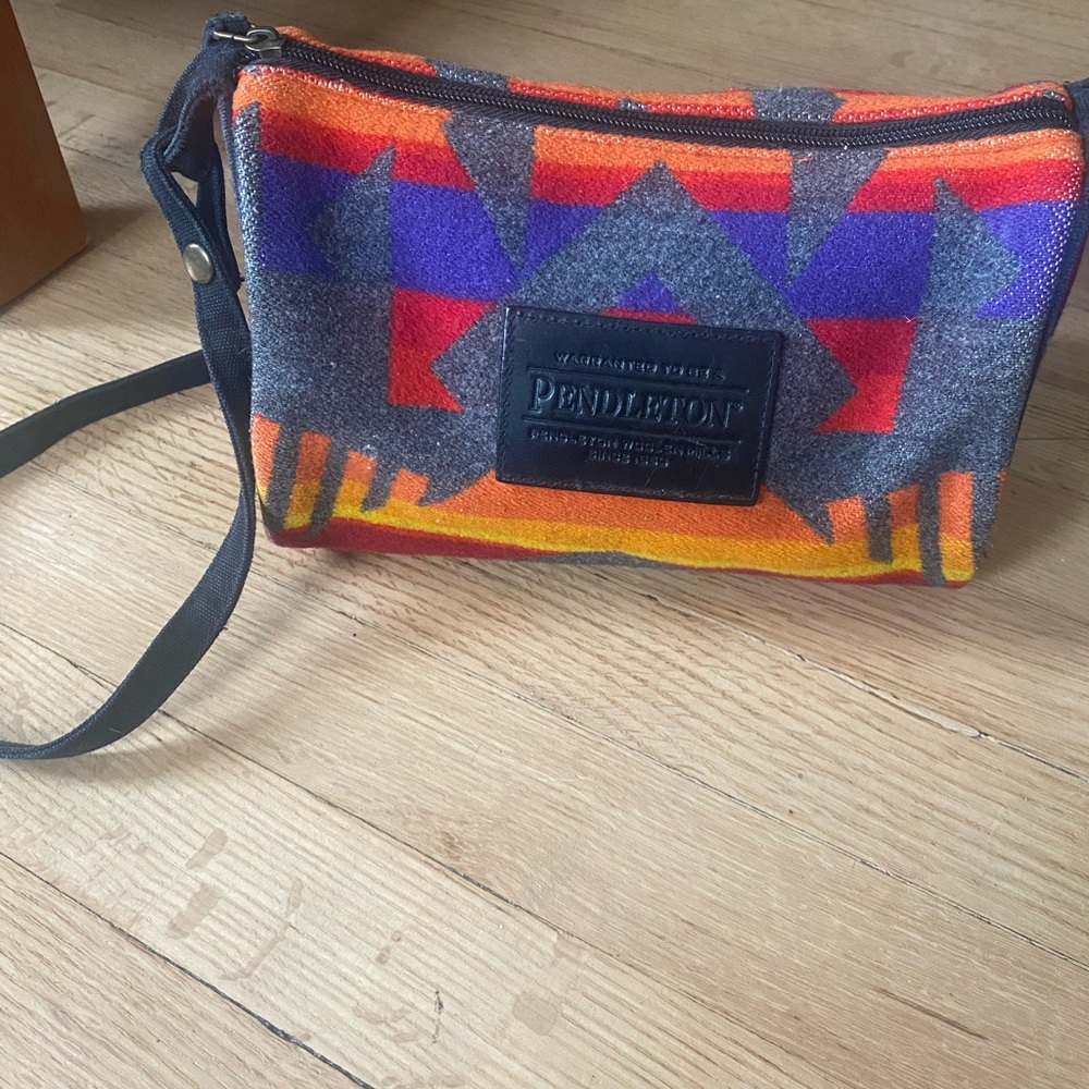 Pendleton Multicolor Wool Shoulder Bag - image 3